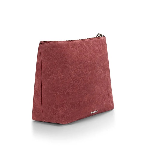 Rare NWT Rebecca Minkoff Leather Clutch Foldover Bag - Picture 9 of 9